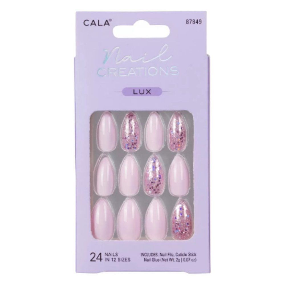 Cala False Nails - Nail Creations Lux (24 Pieces)